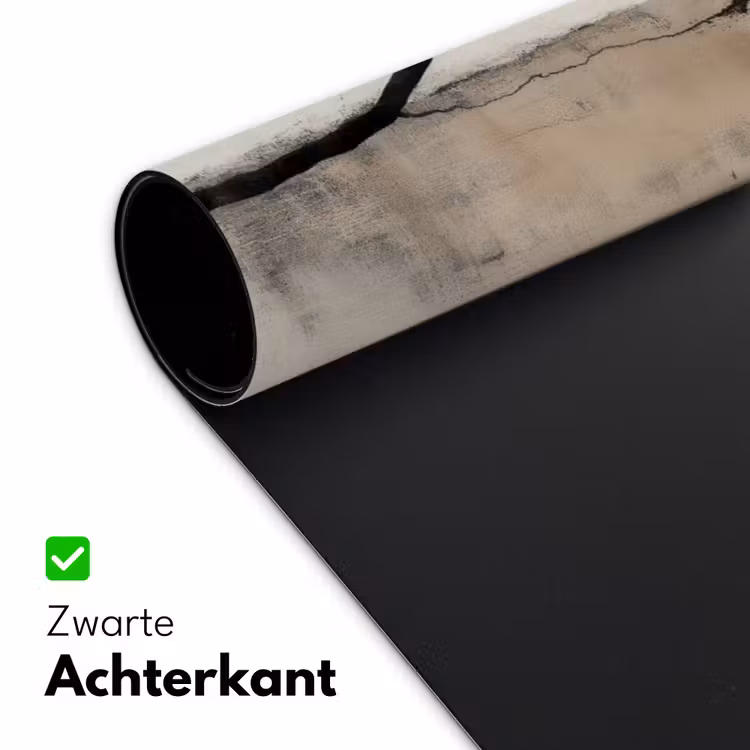 Wabi sabi - Plant - Beige Muismat XXL klein -sfeer2