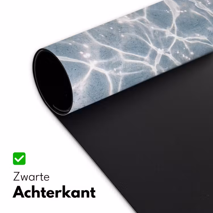 Water - Reflectie - Zonlicht Muismat XXL klein -sfeer2