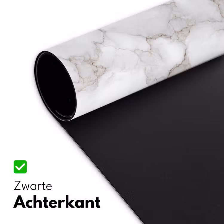 Wit - Marmer - Bruin Muismat XXL klein 681 -sfeer2