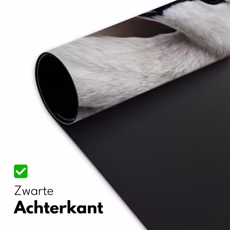 Vrouw - Zwaan - Wit Muismat XXL klein -sfeer2