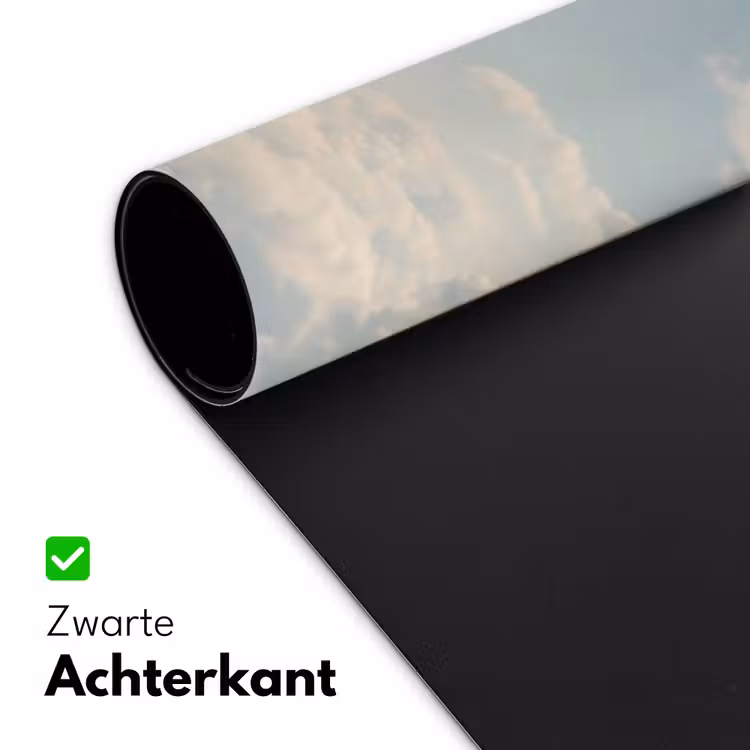 Desk Mat - Women - Diving Pose - Clouds - Vrouwen - Duikhouding - Wolken Muismat XXL klein
