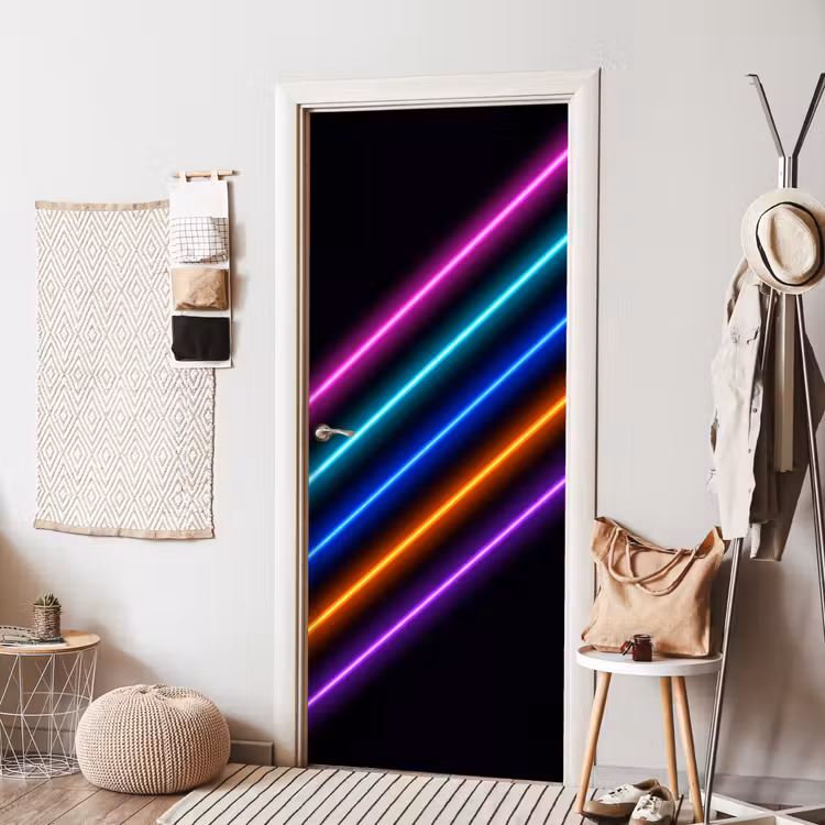 Esthetiek - Retro - Neon deurposter klein -sfeer6