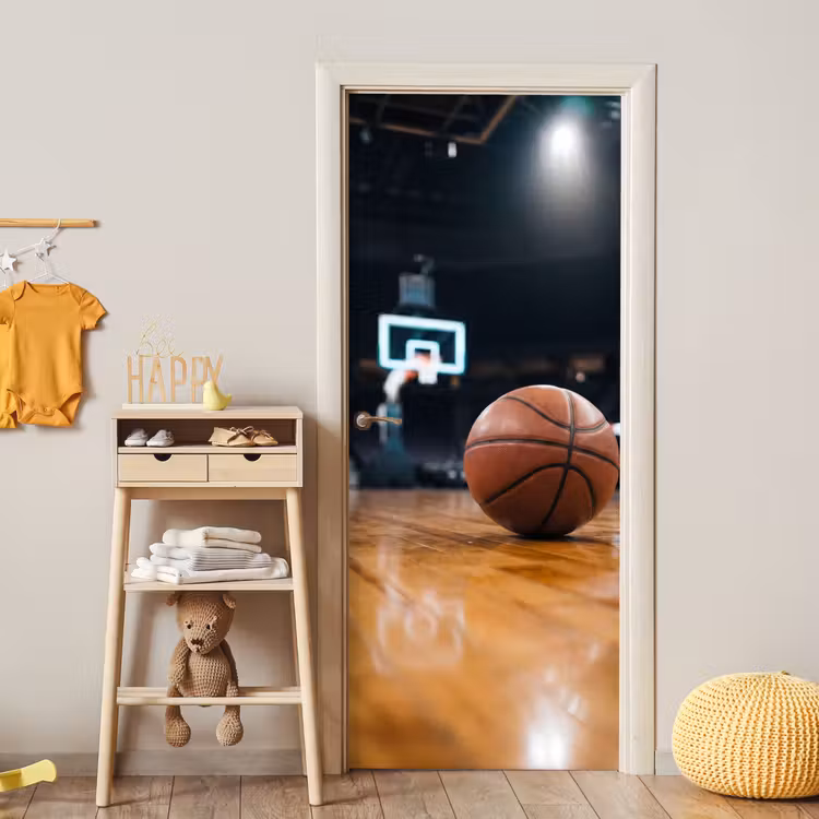 Basketbal - Arena - Sport deurposter klein -sfeer4