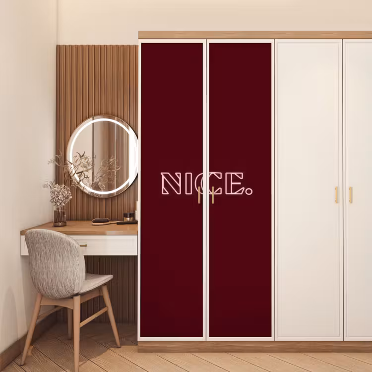 Bordeaux - Nice - minimalistisch deurposter klein -sfeer3