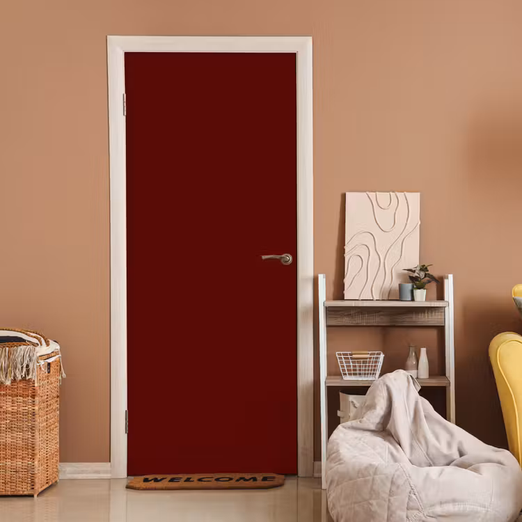 Burnt - Mahogany - Rood deurposter klein 289 -sfeer1