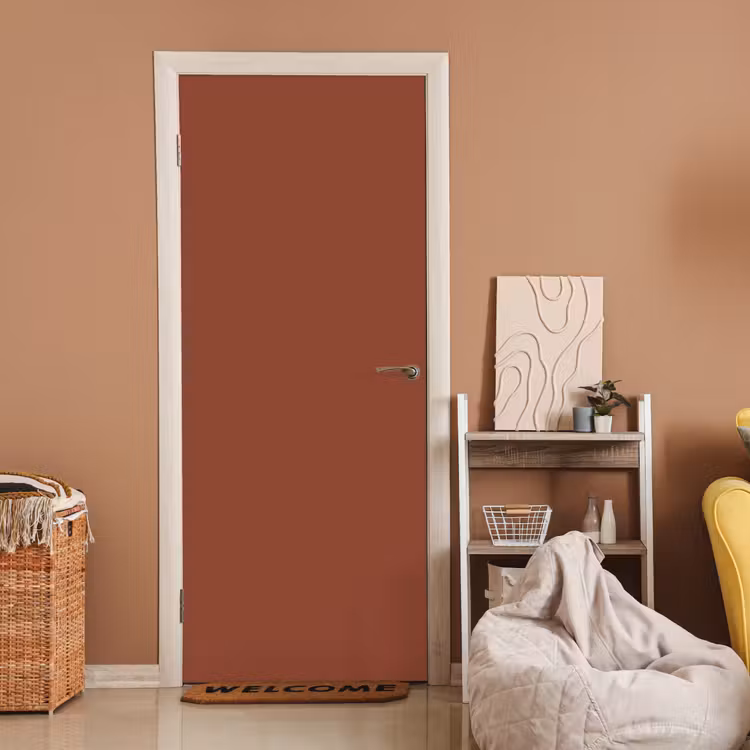 Burnt - Mahogany - Terracotta deurposter klein 289 -sfeer1