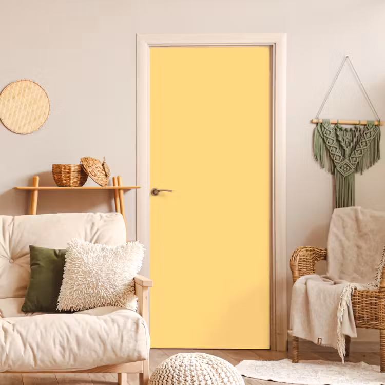 Butter - Geel - Yellow deurposter klein 289 -sfeer2