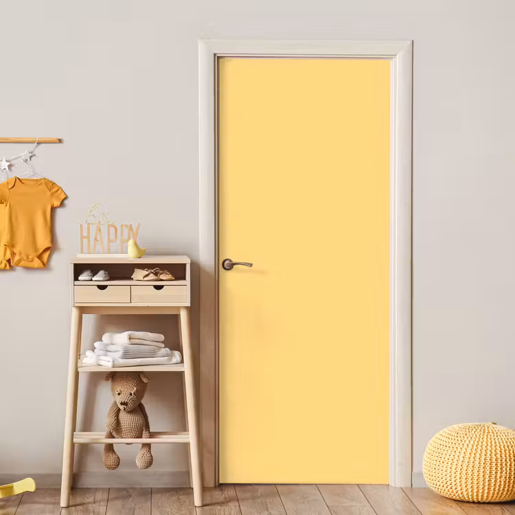 Butter - Geel - Yellow deurposter klein 289 -sfeer4