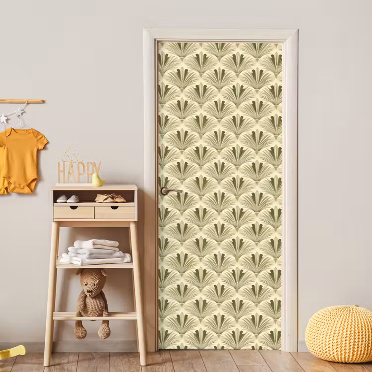 Klassiek - Waaier - Groen deurposter klein 289 -sfeer4