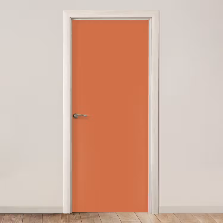 Classic - Terracotta - Oranje deurposter klein 289 -3d_beige