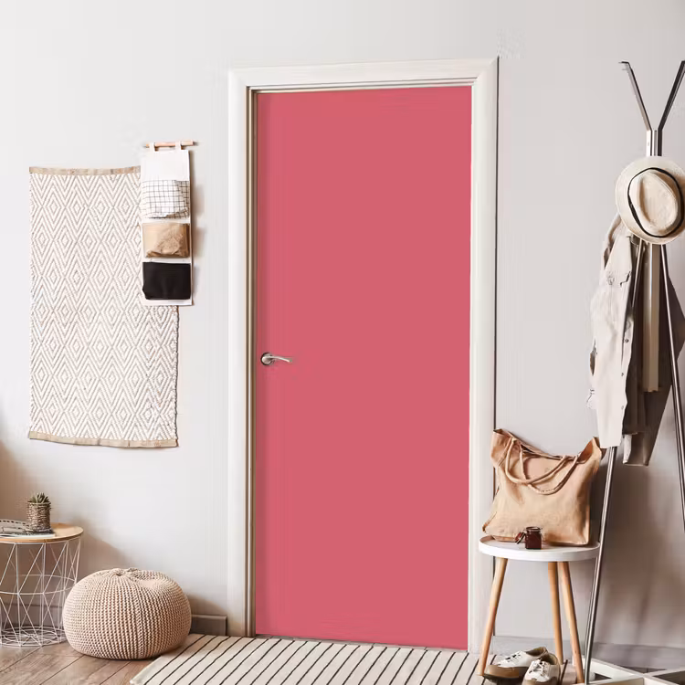 Crimson - Rose - Roze deurposter klein 289 -sfeer6