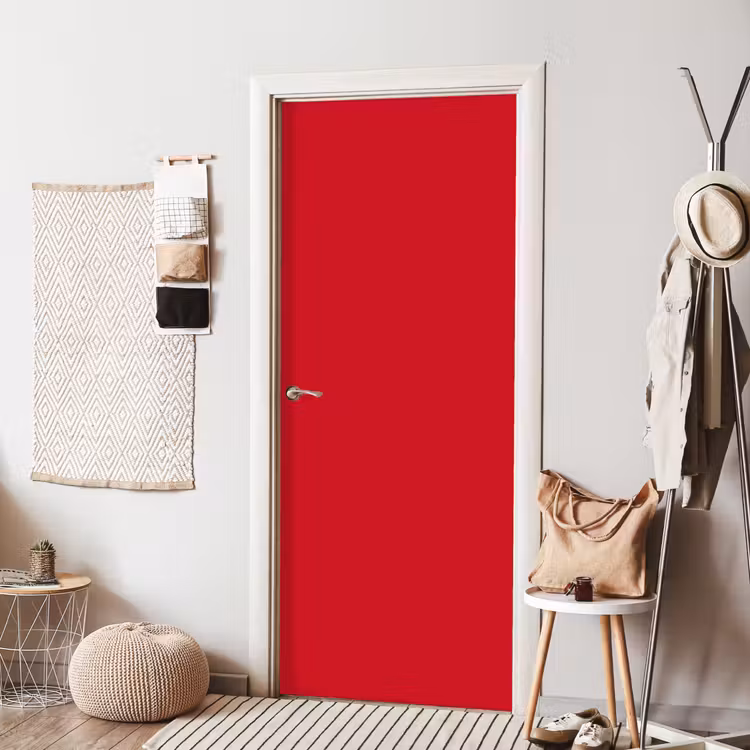 Crimson - Velvet - Rood deurposter klein 289 -sfeer6