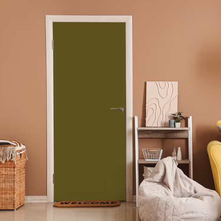 Dark - Olive - Groen deurposter klein 289 -sfeer1