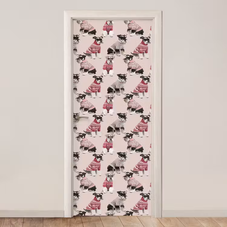 Honden - Truien - Rood deurposter klein 289 -3d_beige