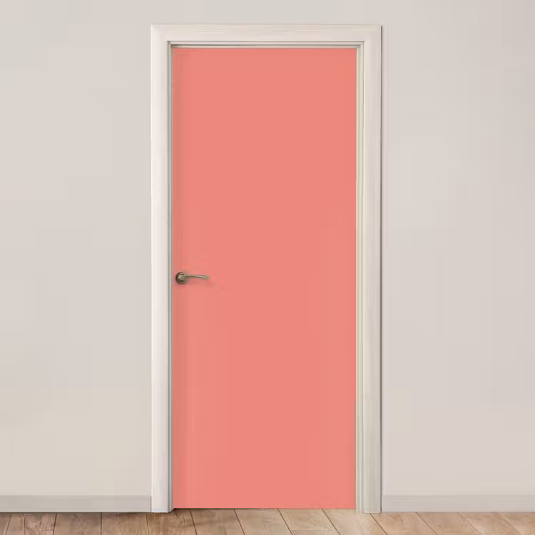 Dusty - Peach - Koraal deurposter klein 289 -3d_beige