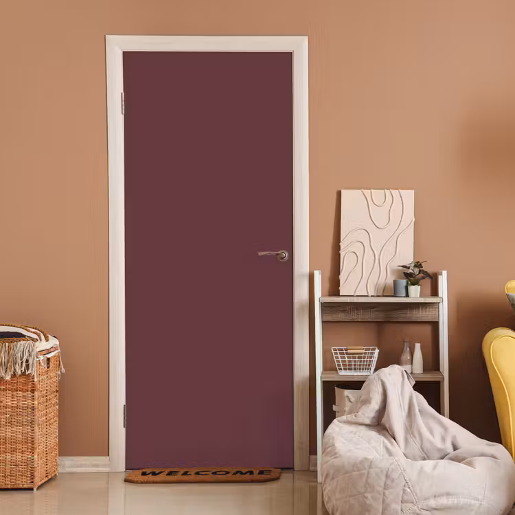 Dusty - Rose - Roze deurposter klein 289 -sfeer1
