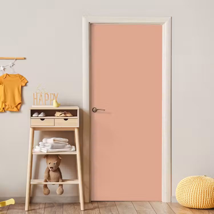 Dusty - Rose - Roze deurposter klein 289 -sfeer4