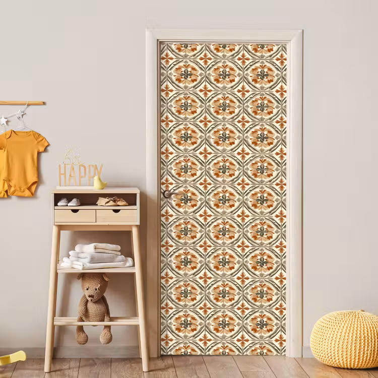 Elegant - Antiek - Kleurrijk deurposter klein 289 -sfeer4
