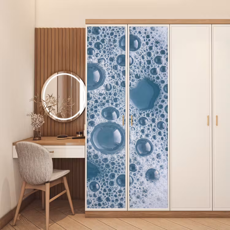 Schuim - Water - Textuur deurposter klein -sfeer3