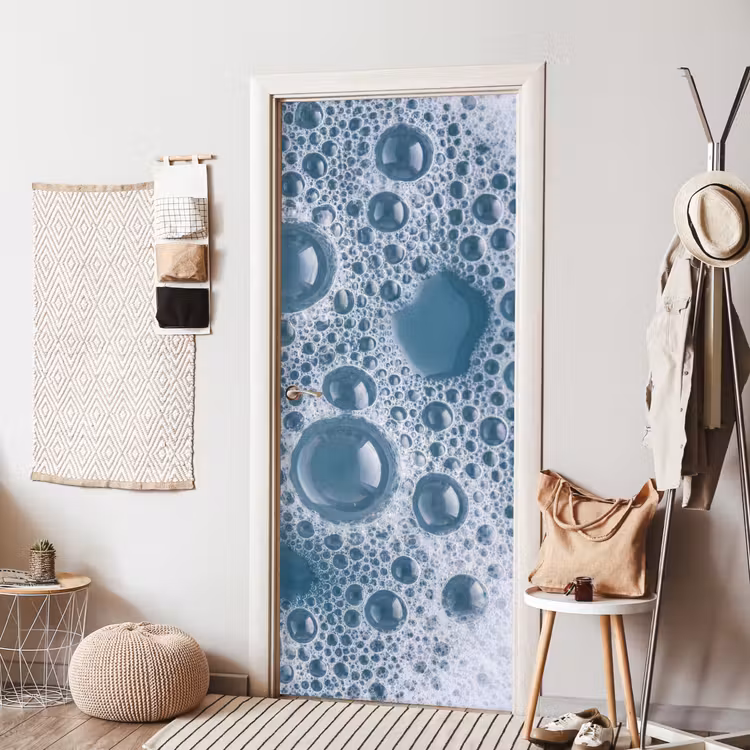 Schuim - Water - Textuur deurposter klein -sfeer6