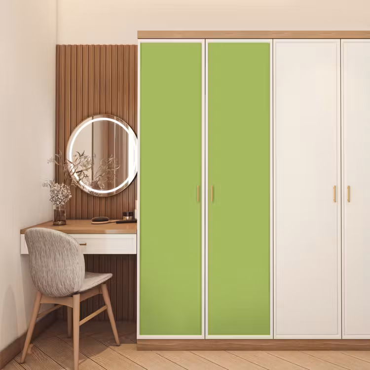 Lime - Glow - Groen deurposter klein 289 -sfeer3