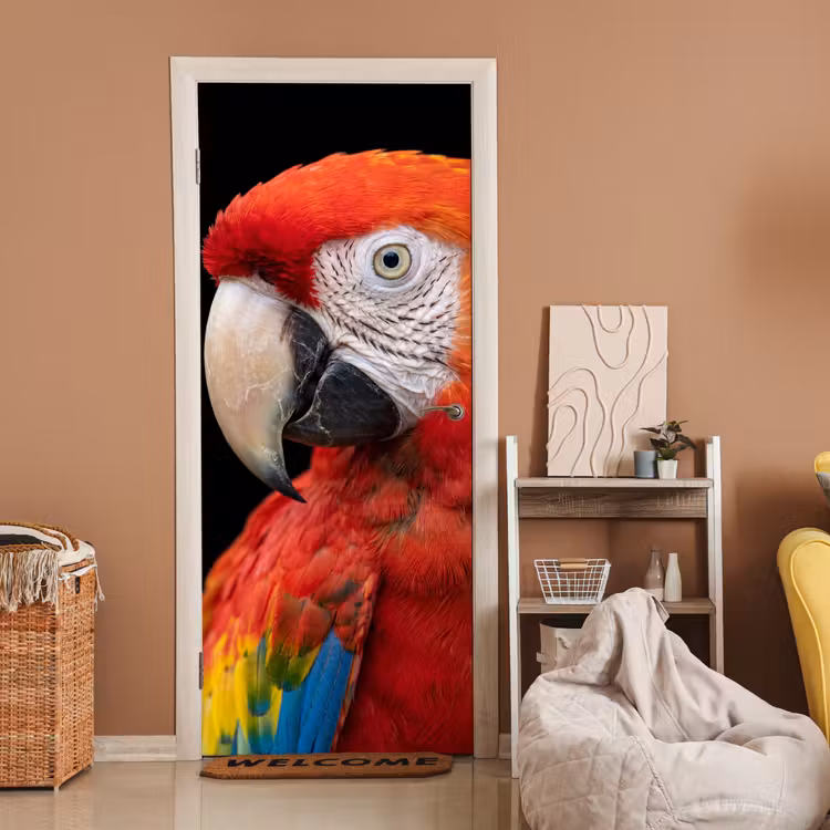 Ara - Portret - Rood deurposter klein -sfeer1