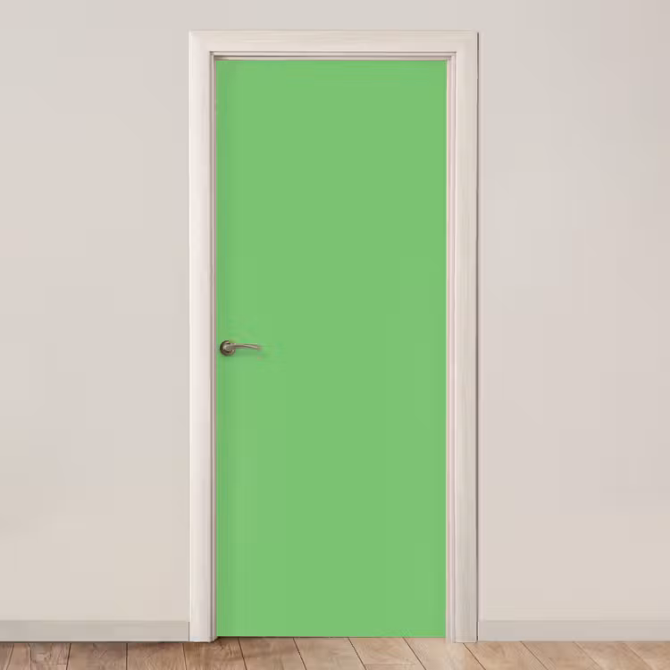 Meadow - Green - Groen deurposter klein 289 -3d_beige