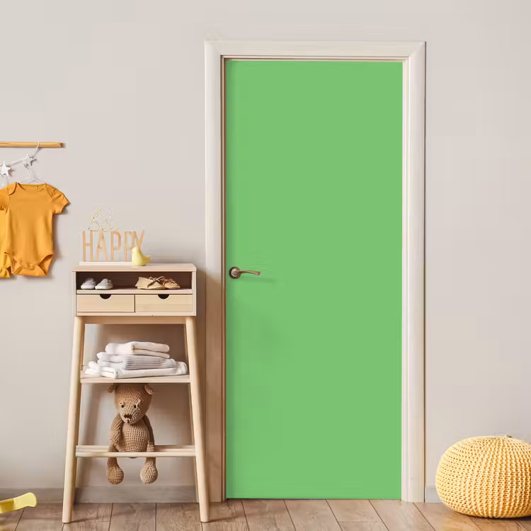 Meadow - Green - Groen deurposter klein 289 -sfeer4