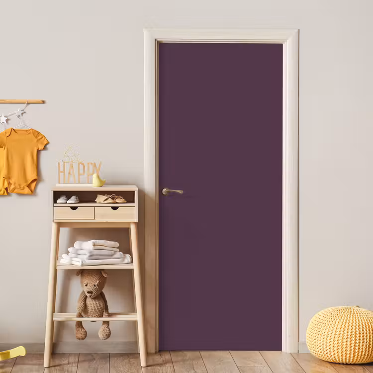 Midnight - Plum - Paars deurposter klein 289 -sfeer4