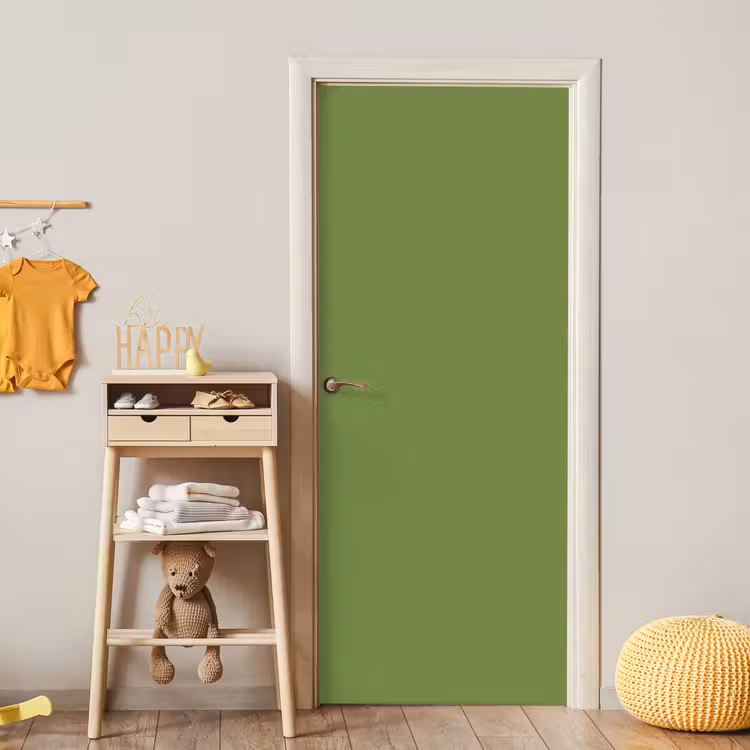 Moss - Green - Groen deurposter klein 289 -sfeer4