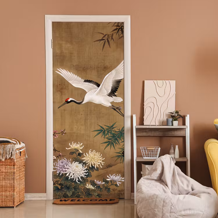 Oosters - Elegant - Kleurrijk deurposter klein -sfeer1
