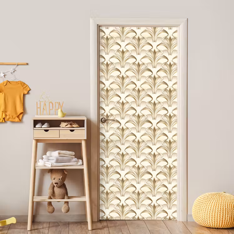 Ornament - Barok - Goud deurposter klein 289 -sfeer4