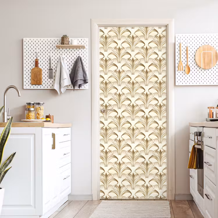 Ornament - Barok - Goud deurposter klein 289 -sfeer5