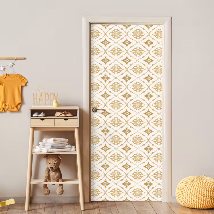 Ornament - Klassiek - Goud deurposter klein 289 -sfeer4