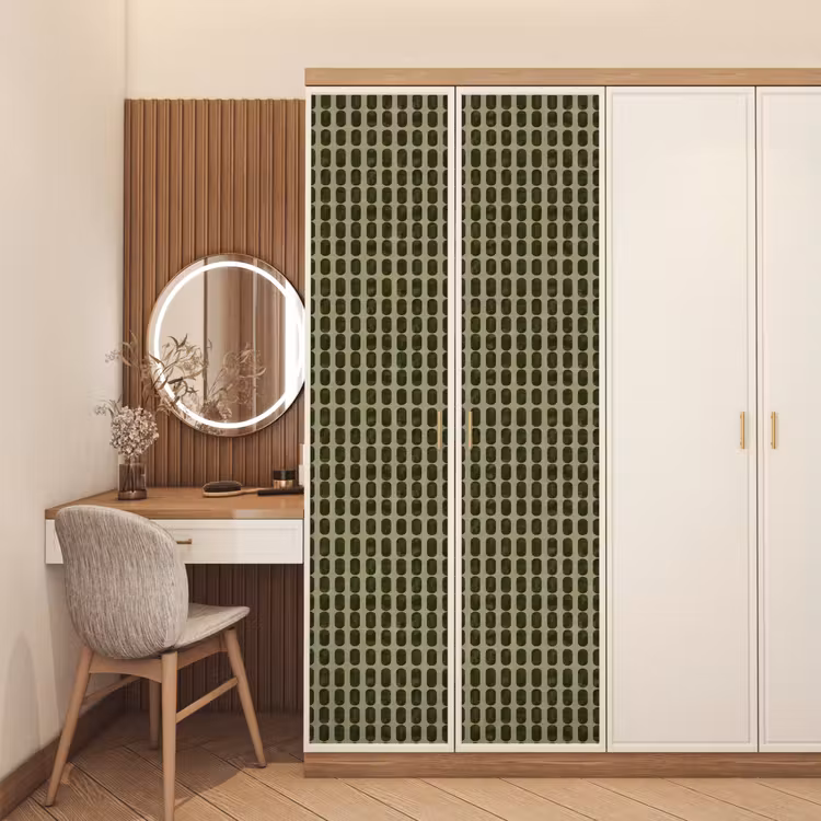 Ritmisch - Effect - Groen deurposter klein 289 -sfeer3