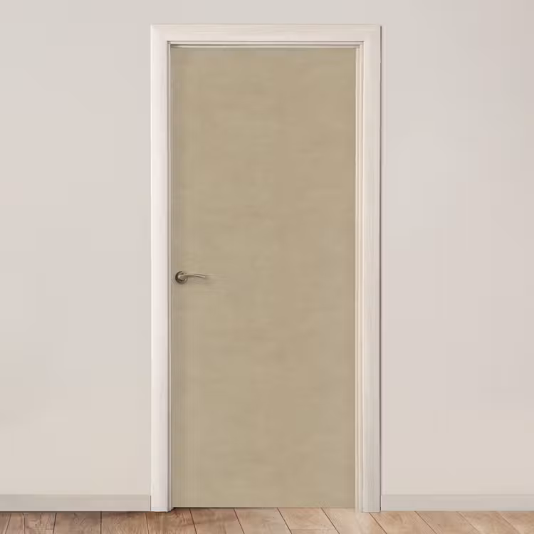 Zandkleur - Korrelige structuur - Beton deurposter klein 289 -3d_beige