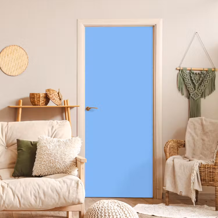 Sky - Glow - Blauw deurposter klein 289 -sfeer2