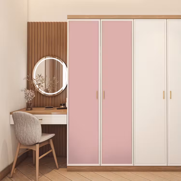 Soft - Blush - Roze deurposter klein 289 -sfeer3