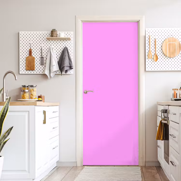 Soft - Lavender - Roze deurposter klein 289 -sfeer5