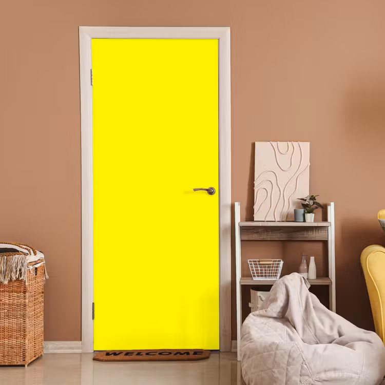 Sunshine - Glow - Geel deurposter klein 289 -sfeer1