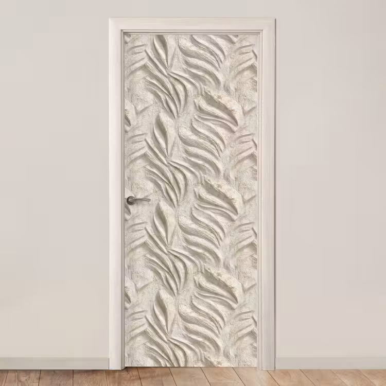 Textuur - Reliëf - Beige deurposter klein 289 -3d_beige