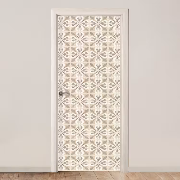 Tegel - Motief - Beige deurposter klein 289 -3d_beige