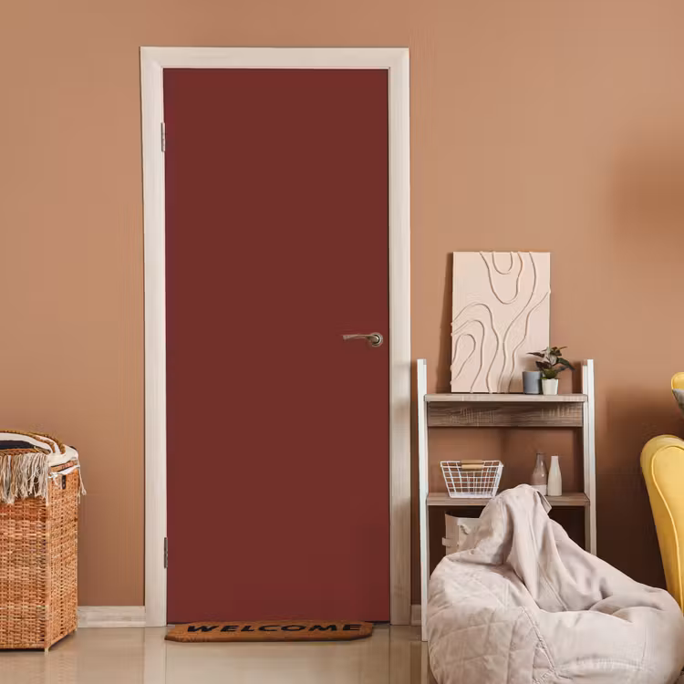 Valentine - Velvet - Rood deurposter klein 289 -sfeer1