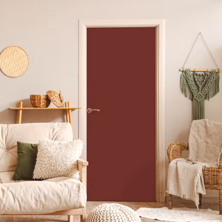 Valentine - Velvet - Rood deurposter klein 289 -sfeer2
