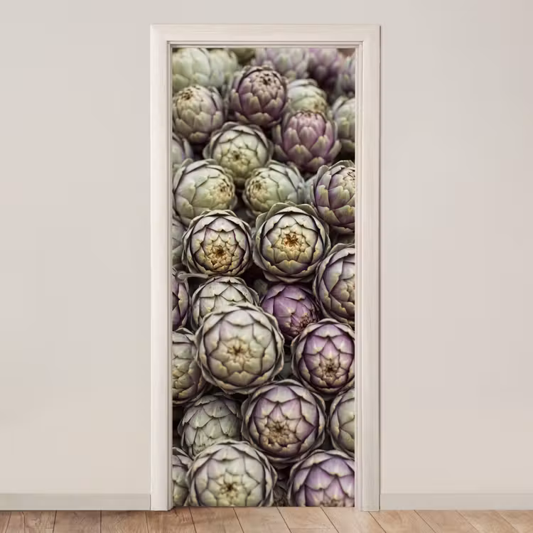 Door sticker - Vegetables - Fresh - Food - Groenten - Vers - Eten deurposter klein