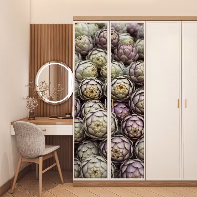 Door sticker - Vegetables - Fresh - Food - Groenten - Vers - Eten deurposter klein