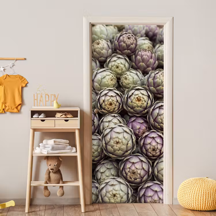 Door sticker - Vegetables - Fresh - Food - Groenten - Vers - Eten deurposter klein