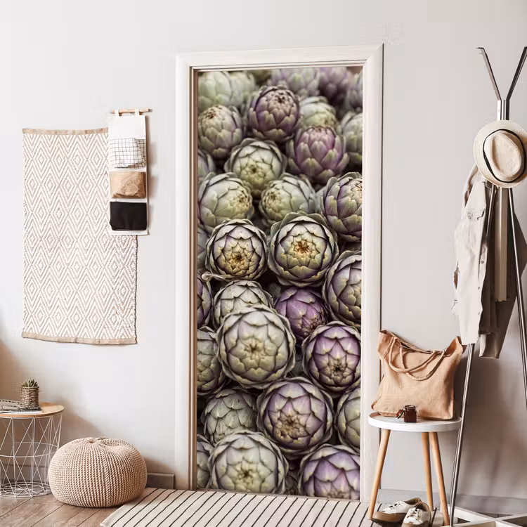 Door sticker - Vegetables - Fresh - Food - Groenten - Vers - Eten deurposter klein