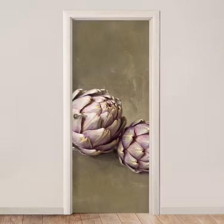 Door sticker - Vegetables - Still Life - Painting - Groente - Stilleven - Schilderij deurposter klein