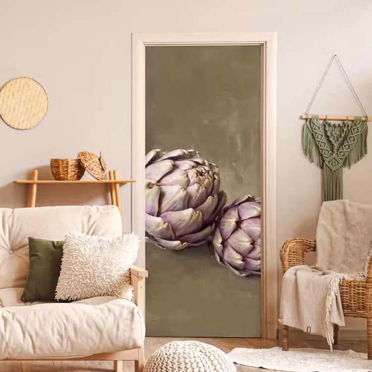Door sticker - Vegetables - Still Life - Painting - Groente - Stilleven - Schilderij deurposter klein